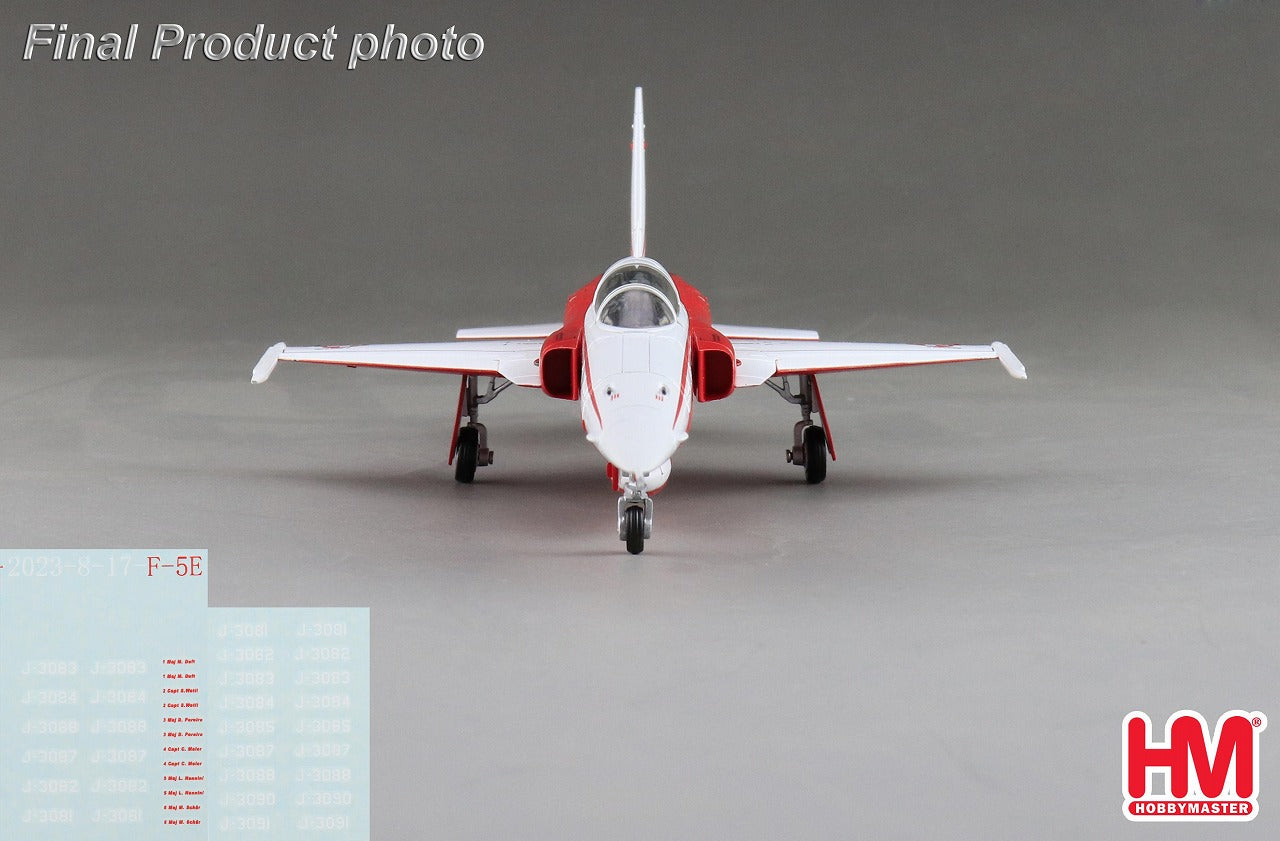 F-5E Tiger II Swiss Air Force Patrouille Suisse 60th Anniversary 1/72 [HA3373] 