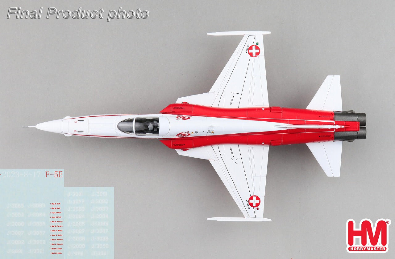 F-5E Tiger II Swiss Air Force Patrouille Suisse 60th Anniversary 1/72 [HA3373] 