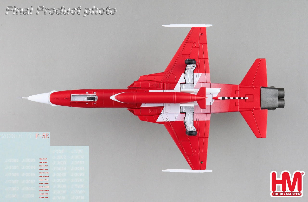 F-5E Tiger II Swiss Air Force Patrouille Suisse 60th Anniversary 1/72 [HA3373] 