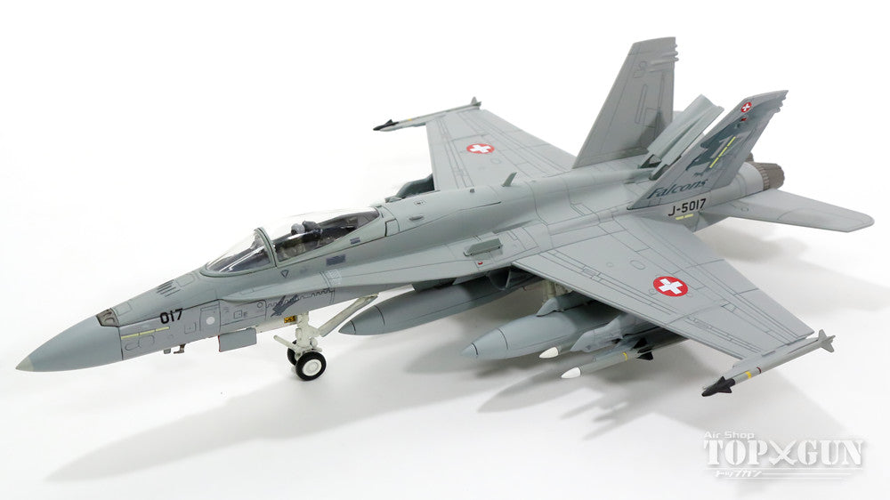 F/A-18C Swiss Air Force 17th Squadron "Falcons" Special Paint "Air Force 100th Anniversary" J-5017 1/72 [HA3527]