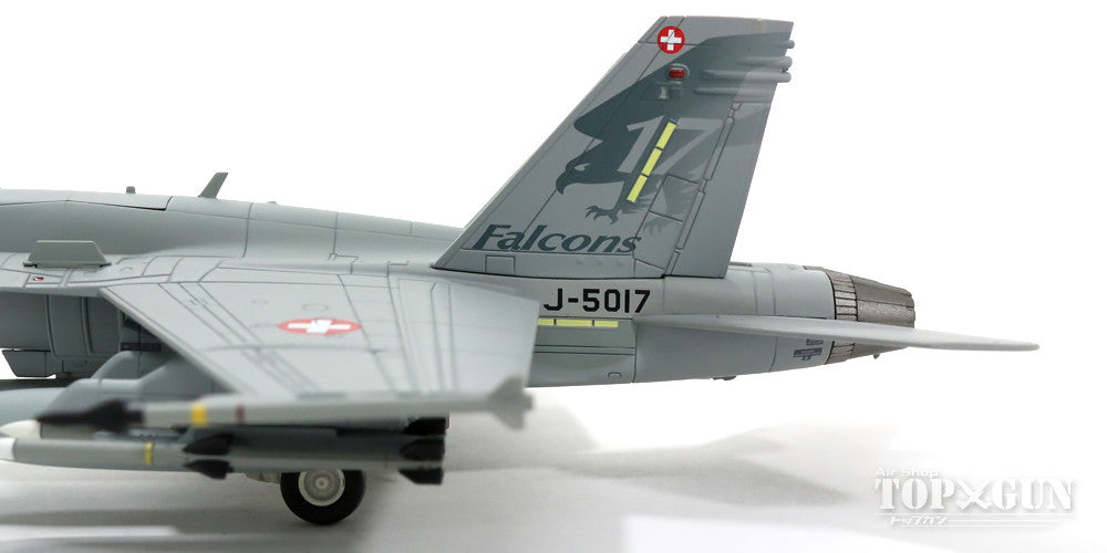 F/A-18C Swiss Air Force 17th Squadron "Falcons" Special Paint "Air Force 100th Anniversary" J-5017 1/72 [HA3527]