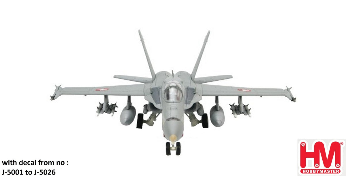 F/A-18C Swiss Air Force (with aircraft number decal) J-5001-J5026 1/72 [HA3532B]