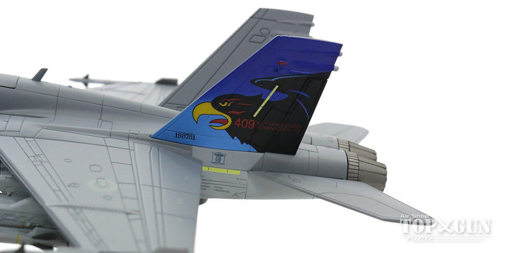 CF-188A（F/A-18A） カナダ空軍 第409飛行隊 特別塗装 「ナイトメア01」 コールドレイク基地 #188761 1/72  [HA3537]