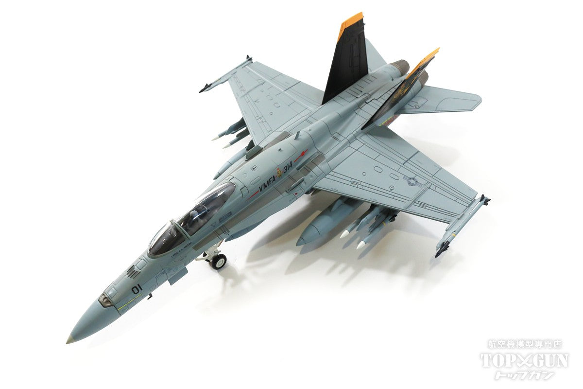 F/A-18A++ アメリカ海兵隊 第314海兵戦闘攻撃飛行隊 「ブラックナイツ」 19年 VW01/#162442 1/72 [HA3562]