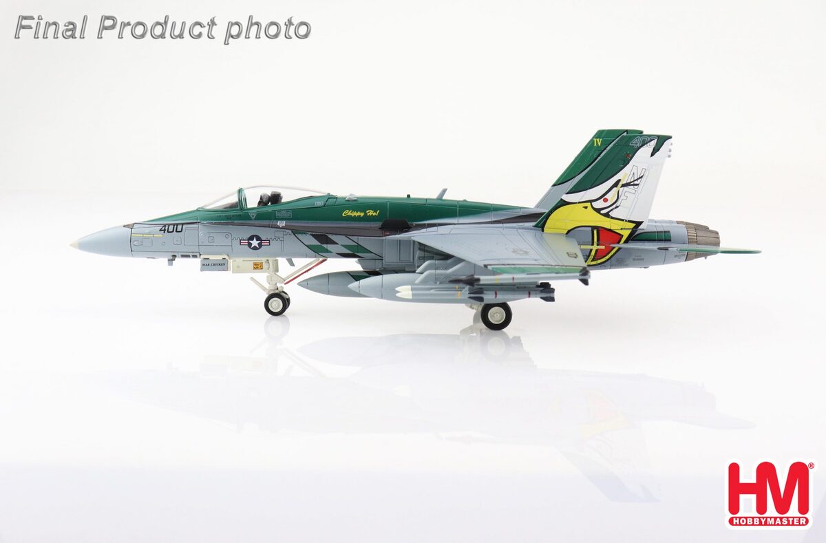 F/A-18C US Navy 195th Fighter Attack Squadron "Dam Busters" Special Paint CAG "Chippy Haw" 2010 #164899/NF400 1/72 [HA3566]