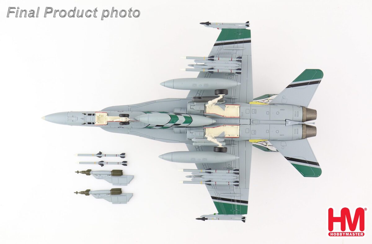 F/A-18C US Navy 195th Fighter Attack Squadron "Dam Busters" Special Paint CAG "Chippy Haw" 2010 #164899/NF400 1/72 [HA3566]