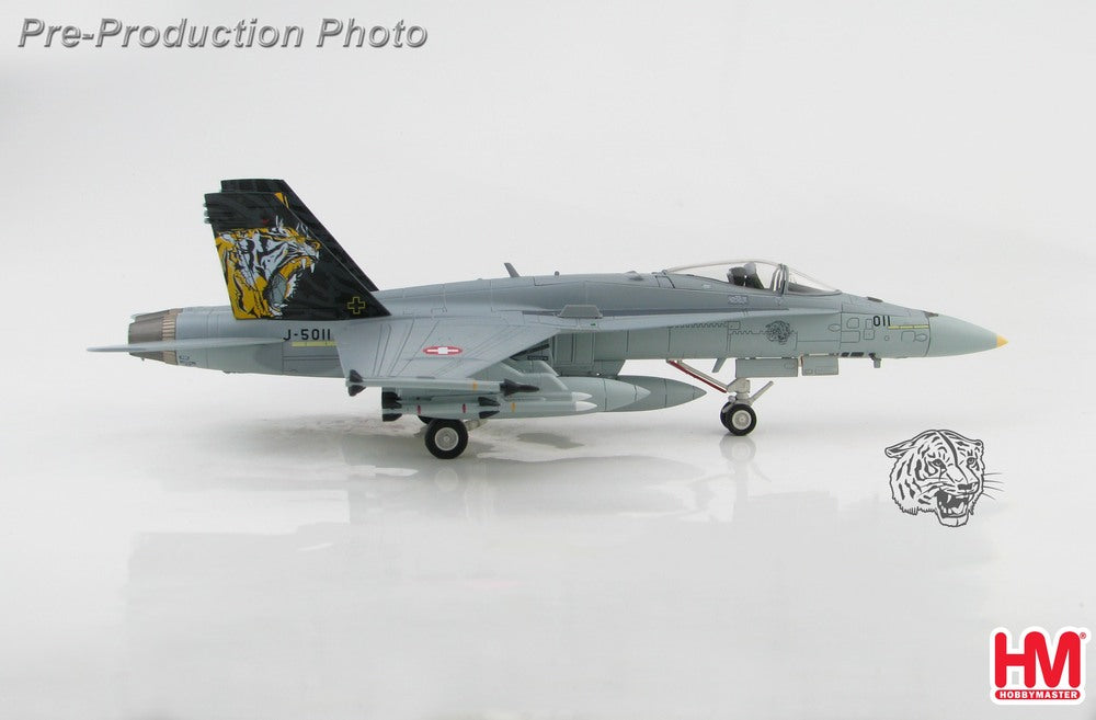 F/A-18C Swiss Air Force 11th Squadron Meiringen Base 20 years J-5011 1/72 [HA3598]