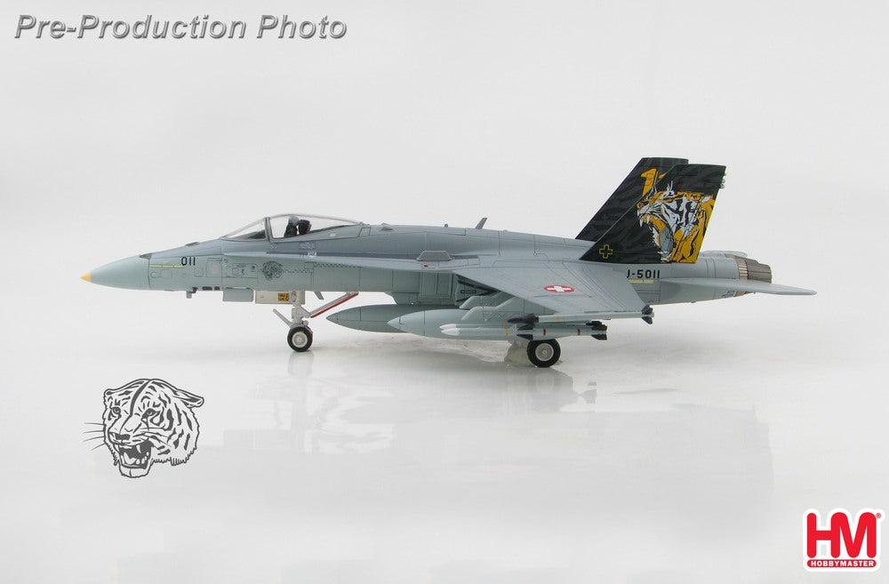 F/A-18C Swiss Air Force 11th Squadron Meiringen Base 20 years J-5011 1/72 [HA3598]