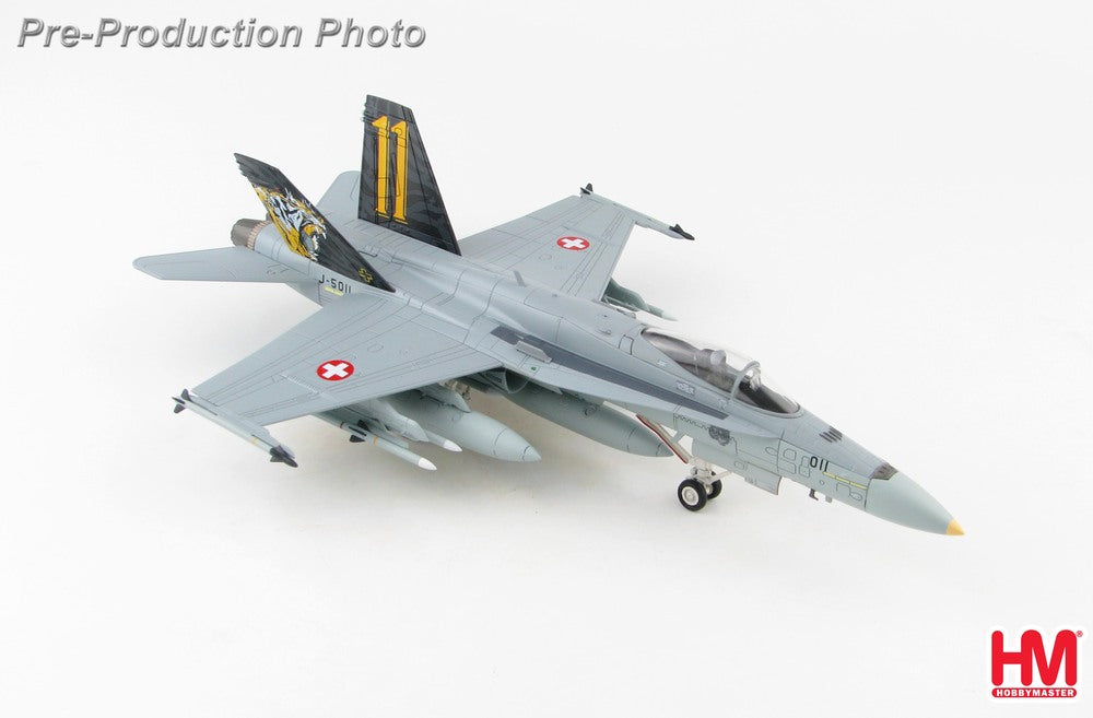 F/A-18C Swiss Air Force 11th Squadron Meiringen Base 20 years J-5011 1/72 [HA3598]