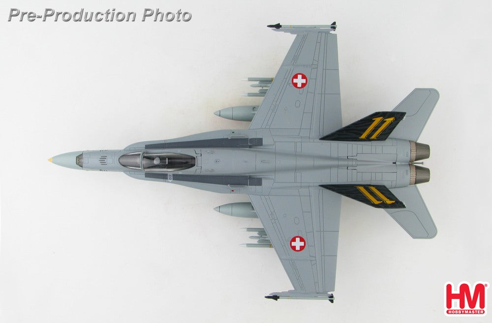 F/A-18C スイス空軍 第11飛行隊 マイリンゲン基地 20年 J-5011 1/72 [HA3598]