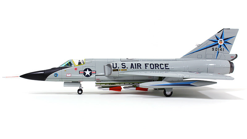 F-106Aデルタダート アメリカ空軍 第325戦闘迎撃航空団 第318戦闘迎撃飛行隊 「グリーンドラゴンズ」 マッコード基地 83年 #59-0141 1/72 [HA3607]