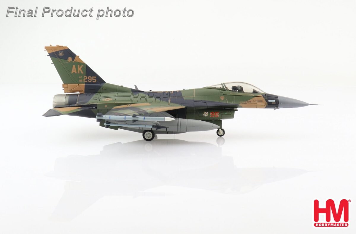 F-16C US Air Force 354th Fighter Group 18th Enemy Squadron "Blue Foxes" BDU Sprinter Green #86-0295/#95 1/72 [HA38003]