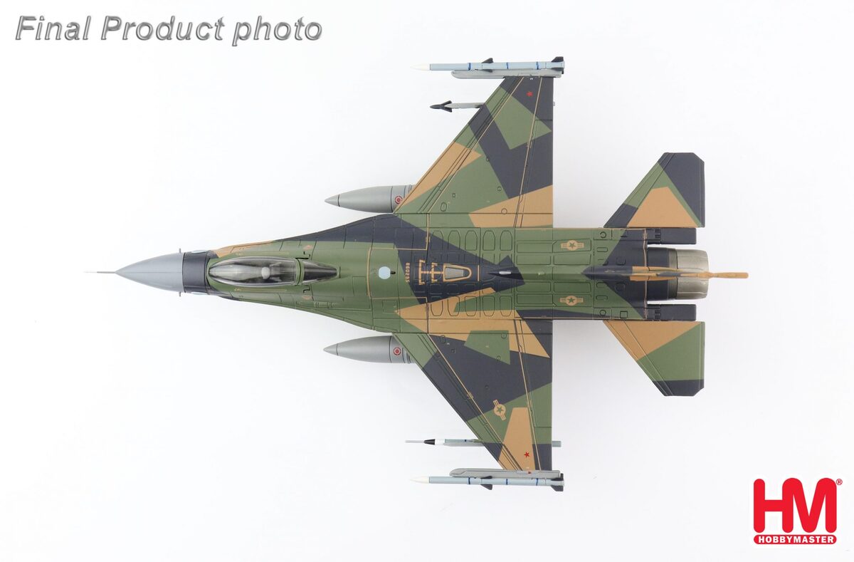 F-16C US Air Force 354th Fighter Group 18th Enemy Squadron "Blue Foxes" BDU Sprinter Green #86-0295/#95 1/72 [HA38003]