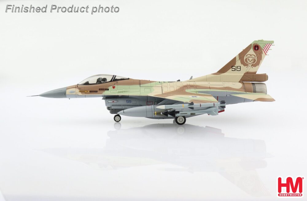 F-16C Israeli Air Force 101st Squadron 10th Year #519 1/72 [HA3809B]