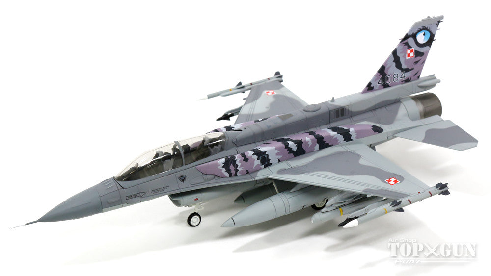 F-16D (two-seater/Block 52) Polish Air Force 31st Air Base 6th Tactical Squadron Special Paint "Tiger Meet 2014" #4084 1/72 [HA3835]