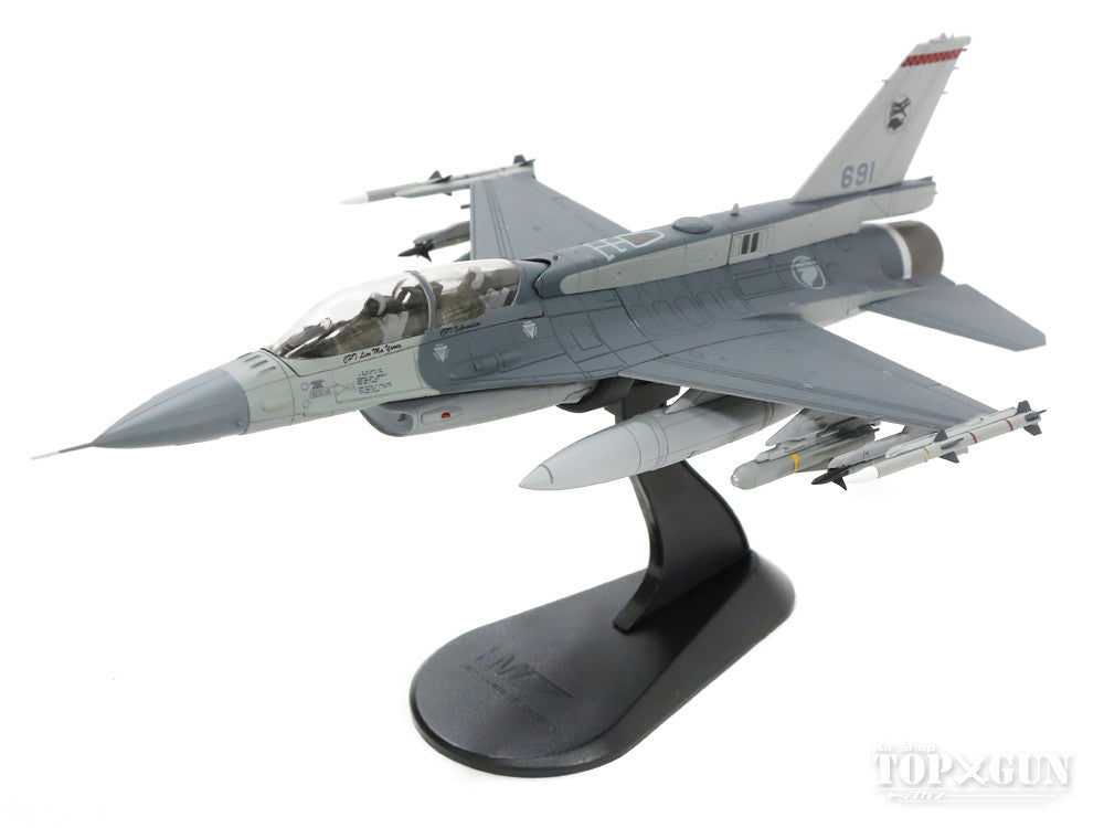 F-16D（複座型／ブロック52＋） シンガポール空軍 第140飛行隊 テンガー基地 #691 1/72 [HA3837]