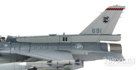 F-16D（複座型／ブロック52＋） シンガポール空軍 第140飛行隊 テンガー基地 #691 1/72 [HA3837]