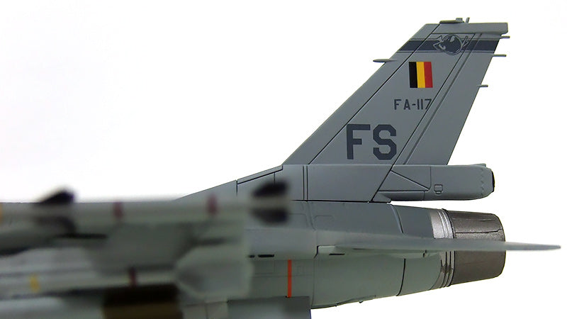 F-16AM (Block 20MLU) Belgian Air Force, 2nd Wing, 1st Squadron, Florence Base, 2008, FA-117 1/72 [HA3853]