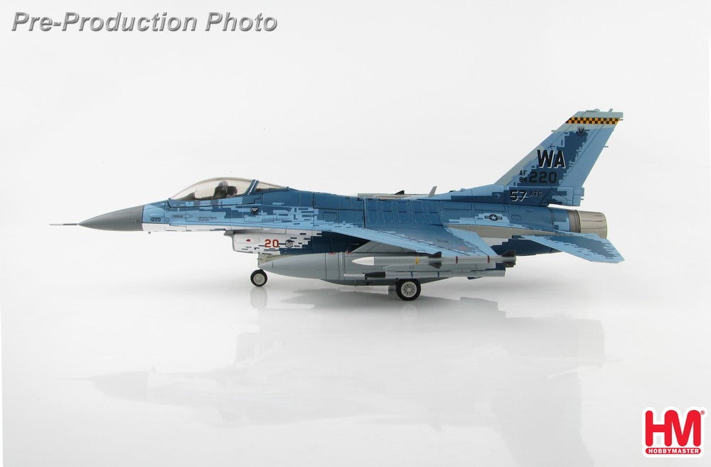 F-16C (Block 25C) US Air Force 57th Tactical Training Wing 64th Enemy Squadron Ghost Camouflage 2019 Nellis Air Force #84-1220 1/72 [HA3876]