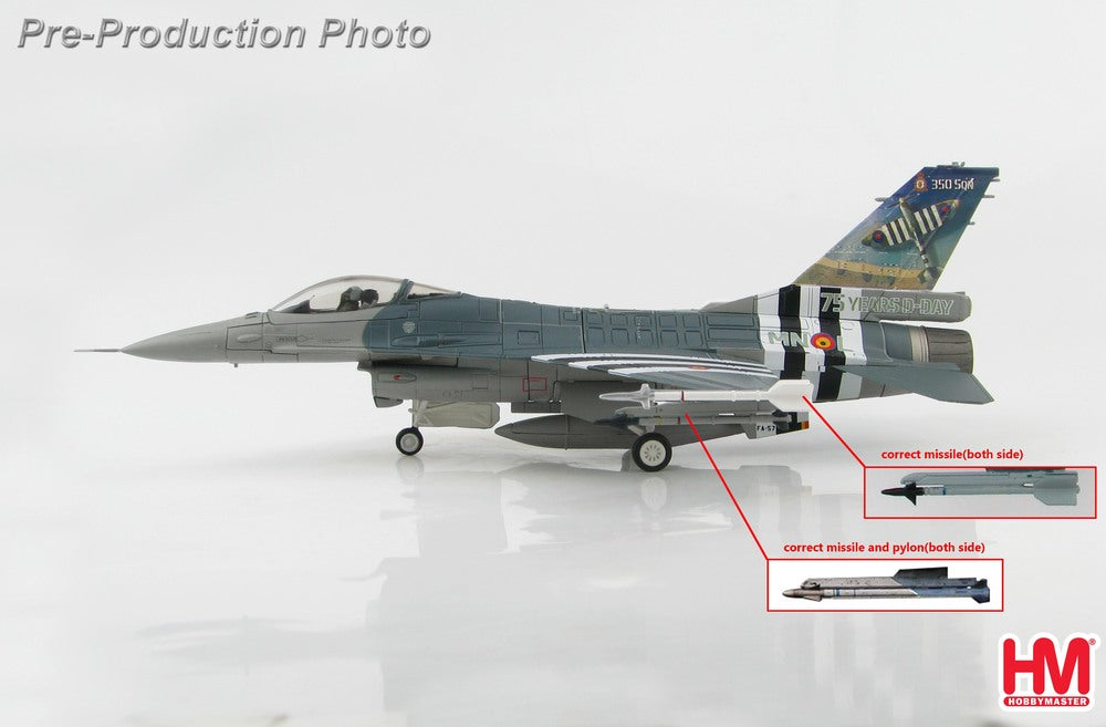 F-16AM "Belgian Air Force 350 Squadron D-DAY 75th Anniversary" 1/72 [HA3879]