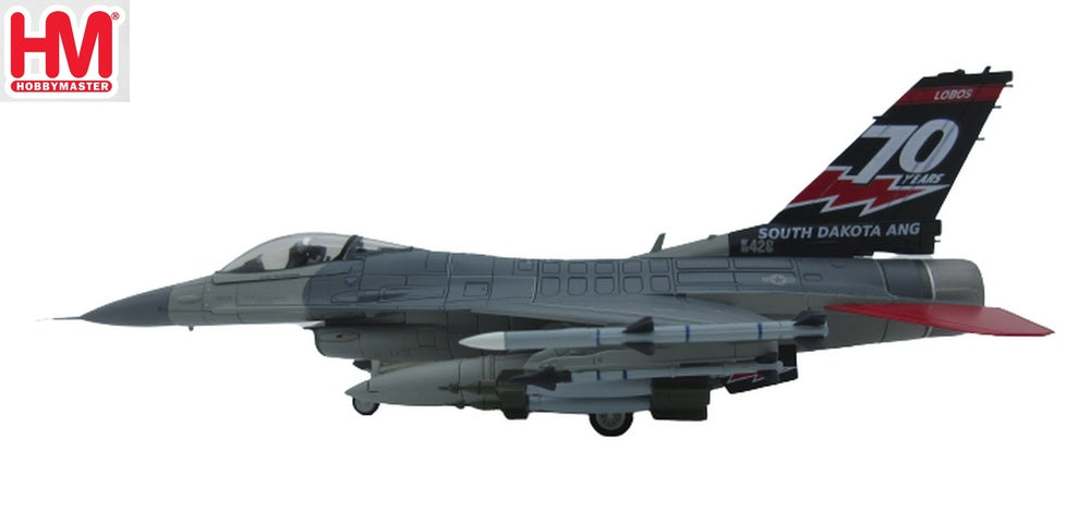 F-16C (Block 40B) USAF 114th Fighter Wing 175th Fighter Squadron Special Paint "70th Anniversary of South Dakota Air National Guard" Joe Foss Field 2016 #88-0428 1/72 [HA3880]