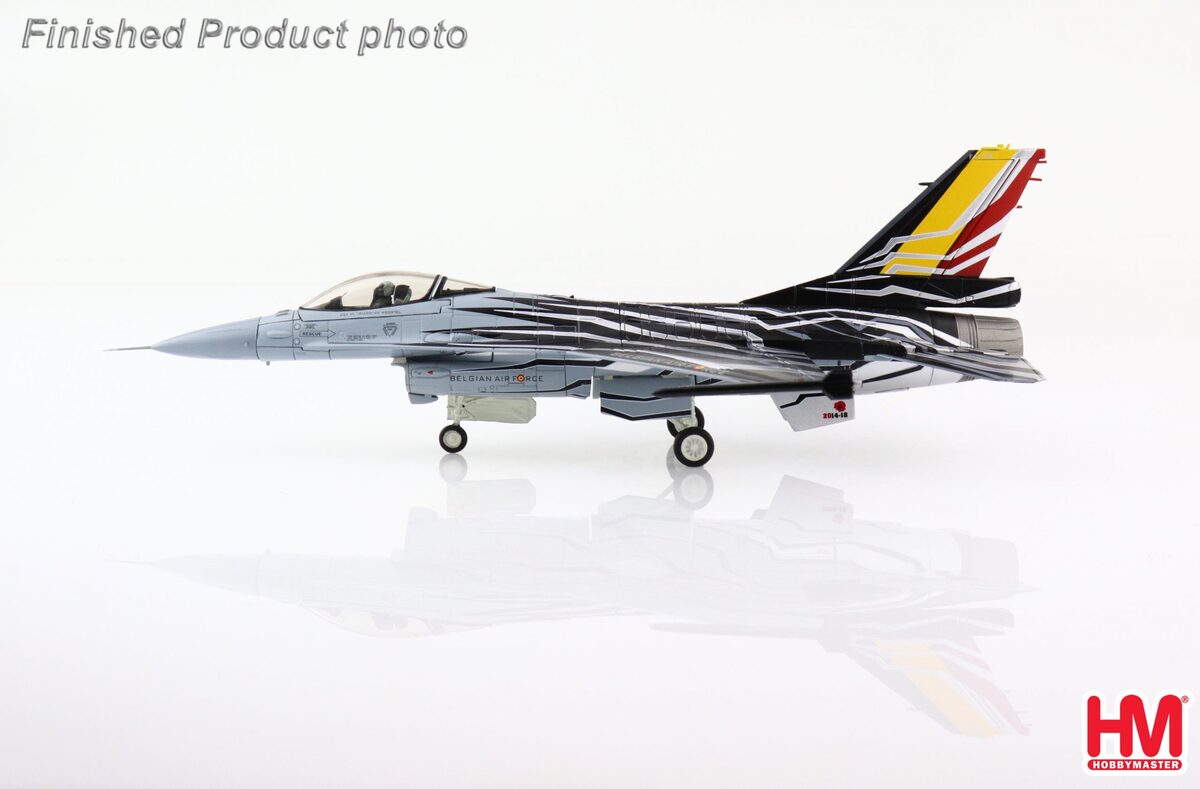 F-16AM (Block 20MLU) Belgian Air Force 10th Wing 31st Squadron Special Paint "Solo Display" 2015 Kleine-Brögel Base FA-123 1/72 [HA3892]