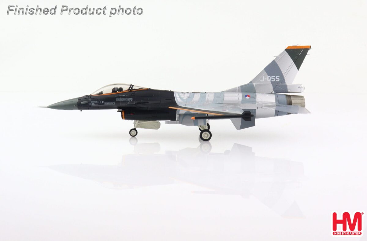 F-16AM (Block 20MLU) 荷兰皇家空军第 313 中队特殊涂装“RIAT2007” J-055 1/72 [HA3893]