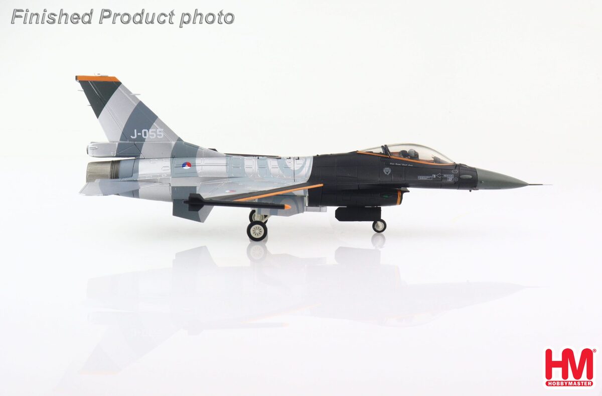 F-16AM (Block 20MLU) 荷兰皇家空军第 313 中队特殊涂装“RIAT2007” J-055 1/72 [HA3893]