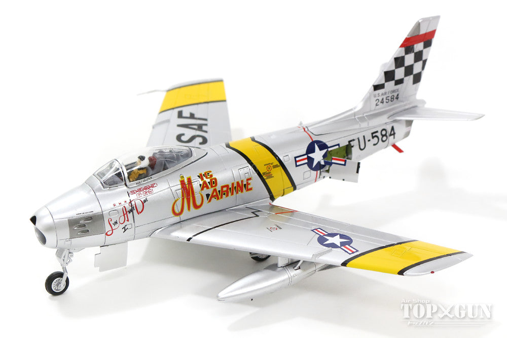 F-86F-30, US Air Force 51st Fighter Interceptor Group, 25th Fighter Interceptor Squadron, USMC Major John Glenn's aircraft, "Mig Mad Marine", Korean War, 1953 #52-4584 1/72 [HA4312]