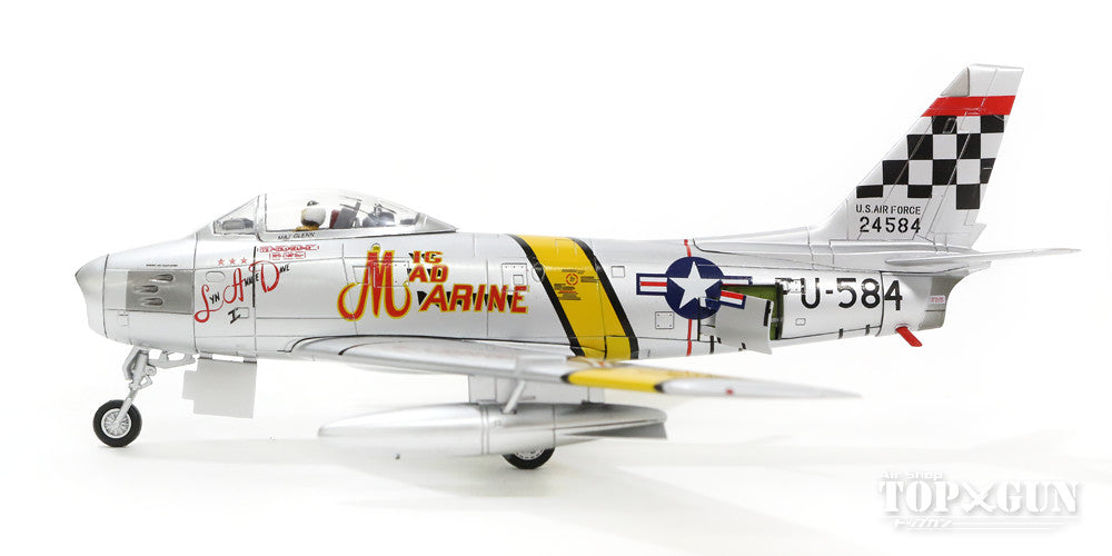 F-86F-30, US Air Force 51st Fighter Interceptor Group, 25th Fighter Interceptor Squadron, USMC Major John Glenn's aircraft, "Mig Mad Marine", Korean War, 1953 #52-4584 1/72 [HA4312]