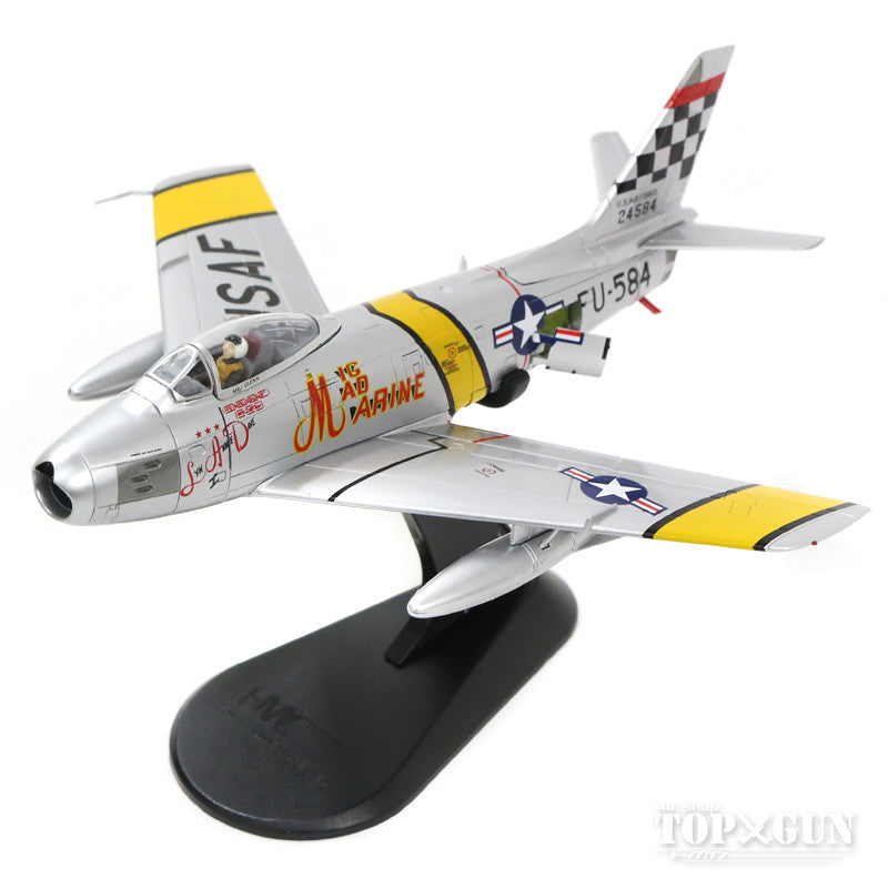 F-86F-30, US Air Force 51st Fighter Interceptor Group, 25th Fighter Interceptor Squadron, USMC Major John Glenn's aircraft, "Mig Mad Marine", Korean War, 1953 #52-4584 1/72 [HA4312]