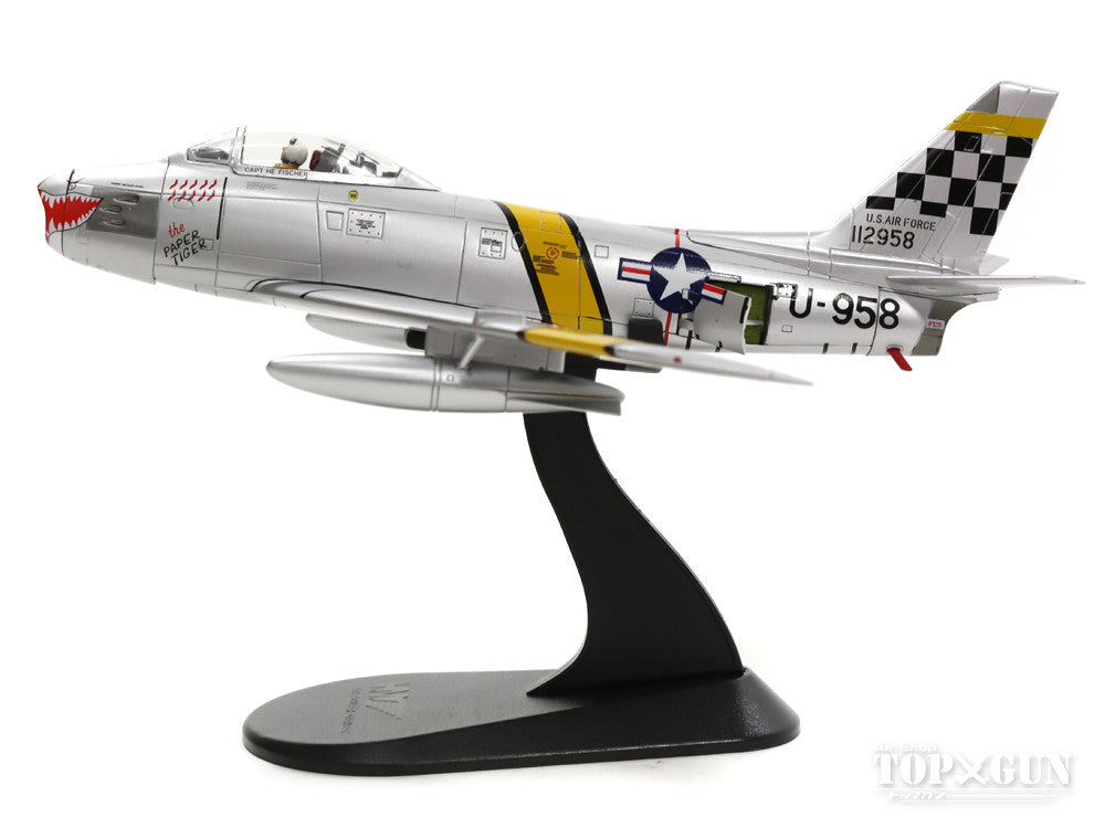 F-86F-10, US Air Force, 51st Fighter Interceptor Group, 39th Fighter Interceptor Squadron, Captain Harold E. Fisher's "Paper Tiger", Suwon Air Base, Korean War, 1953 #51-12958 1/72 [HA4313]