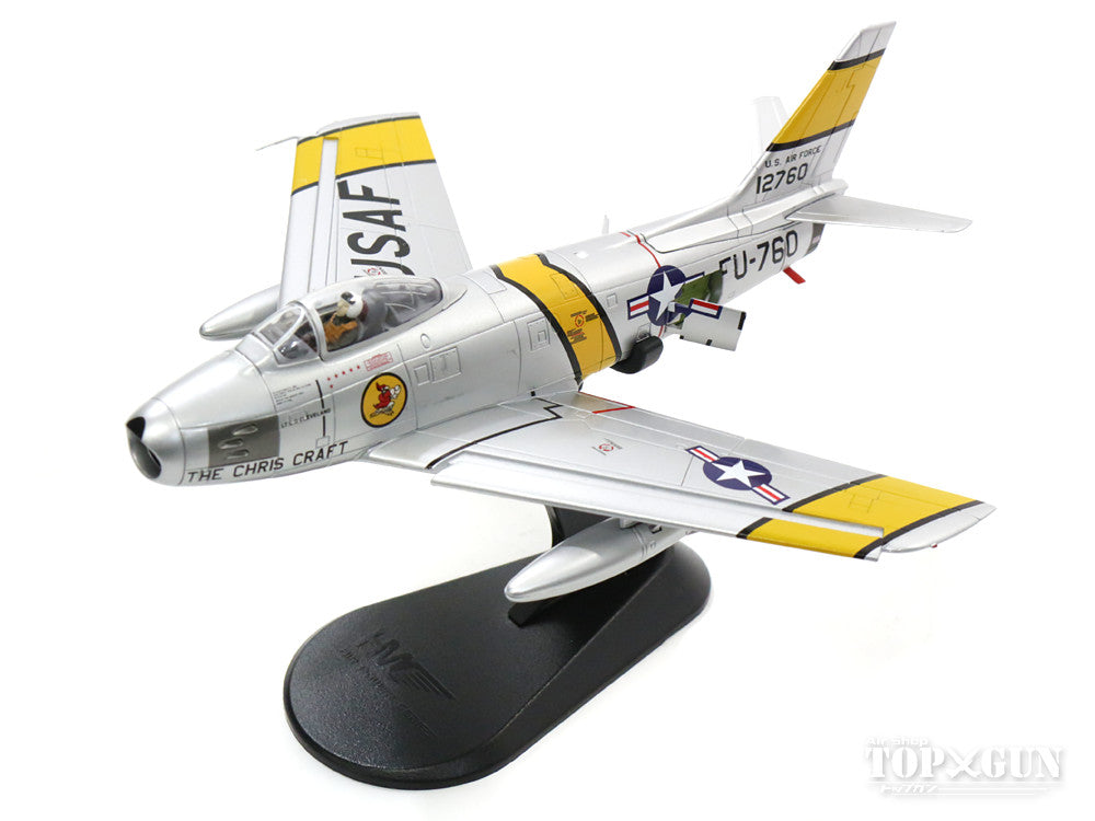 F-86E US Air Force 4th Fighter Interceptor Group 334th Fighter Interceptor Squadron Lt. Charles Cleveland's aircraft "Chris Craft" Gimpo Air Base Korean War 1952 #12760/FU-760 1/72 [HA4314B]