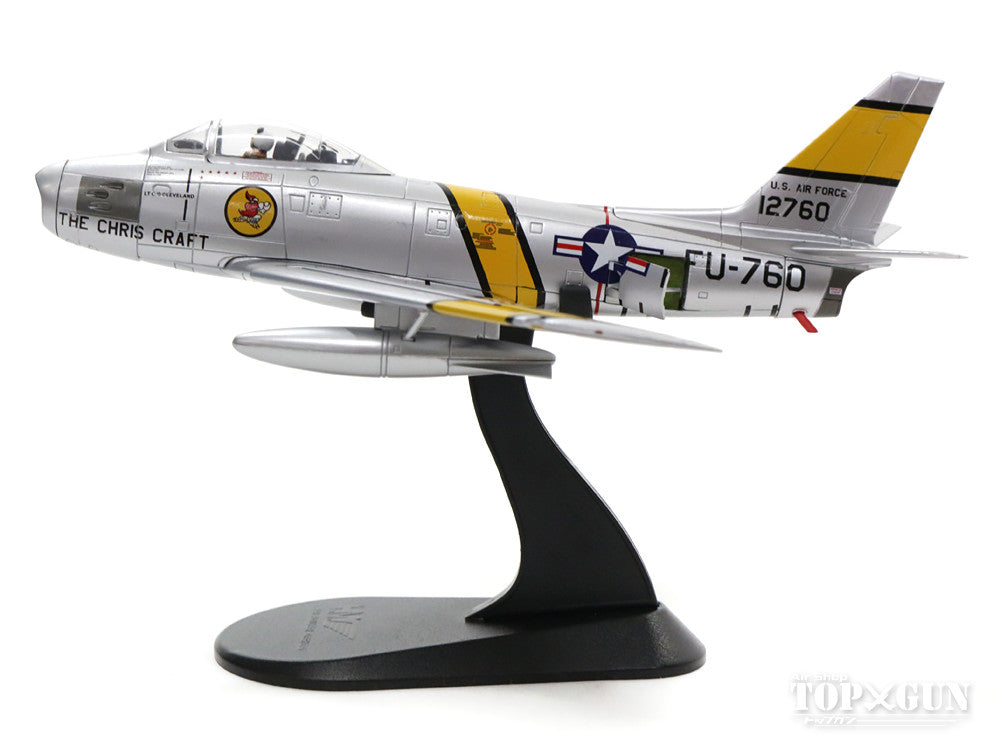 F-86E US Air Force 4th Fighter Interceptor Group 334th Fighter Interceptor Squadron Lt. Charles Cleveland's aircraft "Chris Craft" Gimpo Air Base Korean War 1952 #12760/FU-760 1/72 [HA4314B]