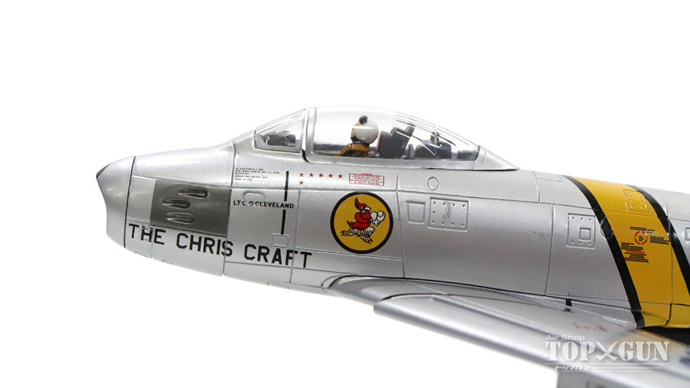 F-86E US Air Force 4th Fighter Interceptor Group 334th Fighter Interceptor Squadron Lt. Charles Cleveland's aircraft "Chris Craft" Gimpo Air Base Korean War 1952 #12760/FU-760 1/72 [HA4314B]