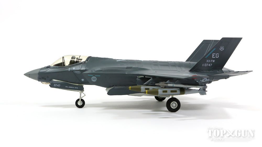 F-35A, United States Air Force, 33rd Fighter Wing, 58th Fighter Squadron, Eglin Air Force Base #08-0747/EG 1/72 [HA4407]