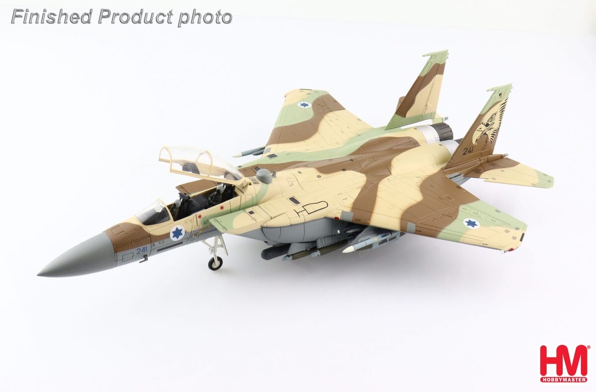 F-15I "Raam" (F-15E) Israeli Air Forces 69th Squadron, Hatzerim Air Base, 10th year #241 1/72 [HA4527]