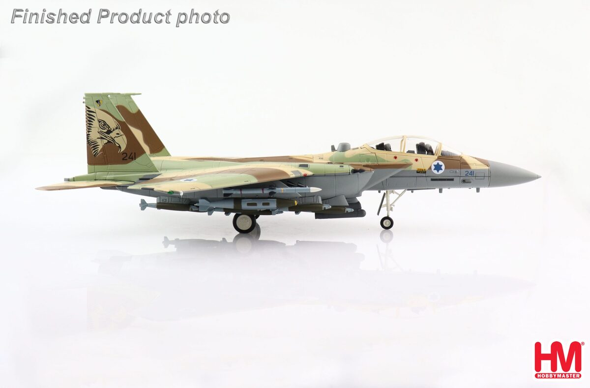 F-15I "Raam" (F-15E) Israeli Air Forces 69th Squadron, Hatzerim Air Base, 10th year #241 1/72 [HA4527]