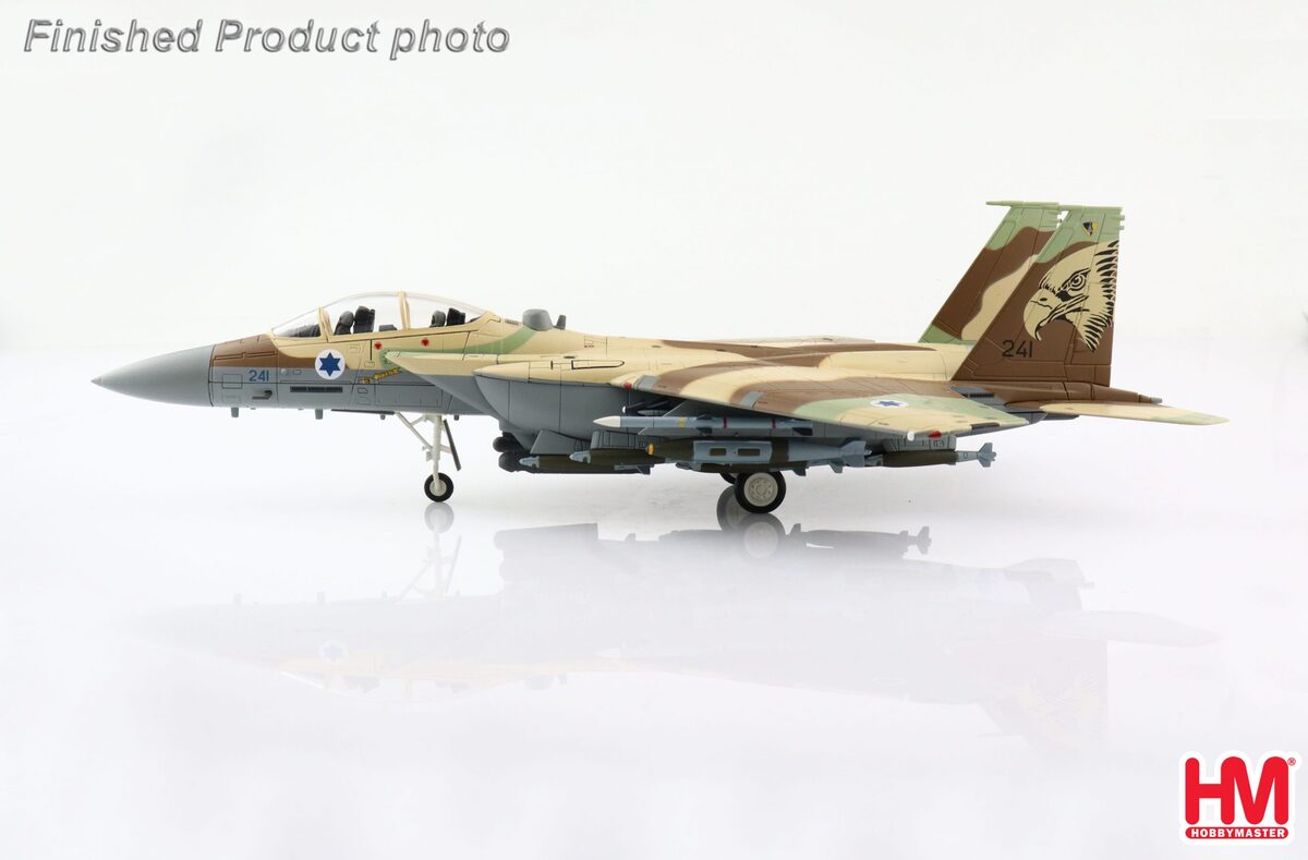 F-15I "Raam" (F-15E) Israeli Air Forces 69th Squadron, Hatzerim Air Base, 10th year #241 1/72 [HA4527]