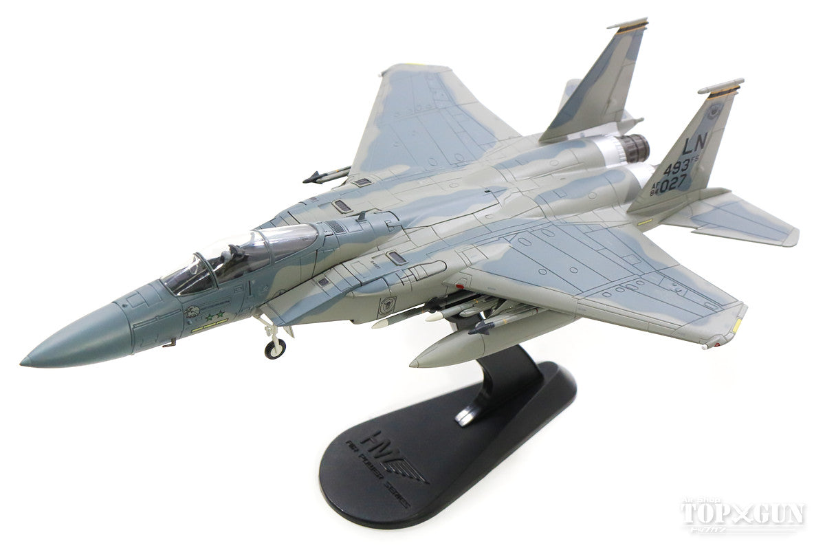 Hobby Master F-15C 在欧アメリカ空軍 第48戦闘航空団 第493戦闘飛行隊 レイクンヒース基地・イングランド 14年  #84-0027 1/72 [