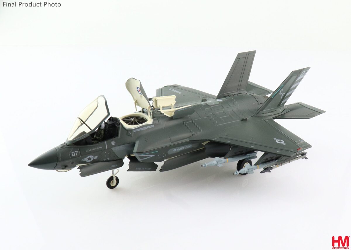 F-35B USMC 211th Marine Fighter Attack Squadron "Wake Islands Avengers" Royal Navy aircraft carrier Queen Elizabeth May 2021 CF07 1/72 [HA4613]