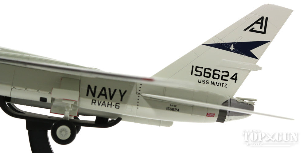 North American RA-5C Vigilante, US Navy, 6th Large Attack Reconnaissance Squadron "Fullers", Lt. Cmdr. Joe Gerber/Captain Jomo Thomas, aboard the aircraft carrier Nimitz, 1978 #156624/AJ602 1/72 [HA4705]