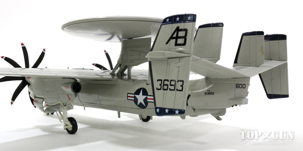 グラマンE-2Cホークアイ アメリカ海軍 第123早期警戒飛行隊 「スクリュートップス」 特別塗装 空母エンタープライズ搭載 05年10月 AB600 1/72 ※新金型 [HA4801]
