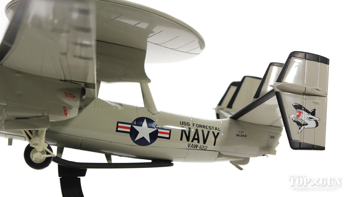 E-2C Hawkeye, US Navy 122nd Early Warning Squadron "Steel Jaws" aboard the Forrestal aircraft carrier, 1991, AE601/#161343, 1/72 [HA4810]