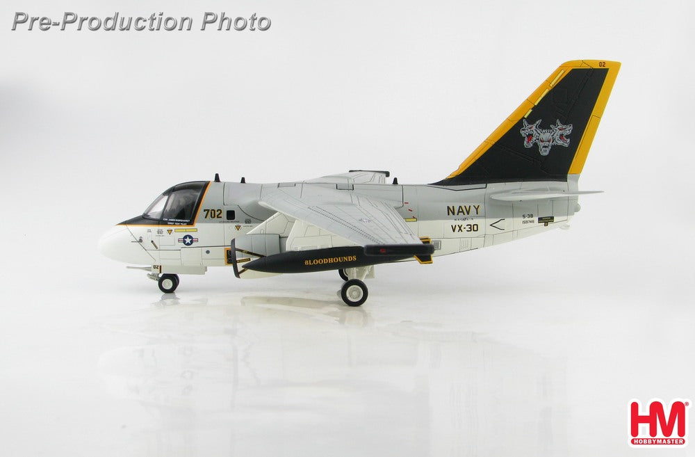 S-3B Viking US Navy 30th Test and Evaluation Squadron "Bloodhounds" Special Paint "S-3 Complete Retirement Commemoration" 2016 Ventura County Base BH702/#159746 1/72 [HA4911]