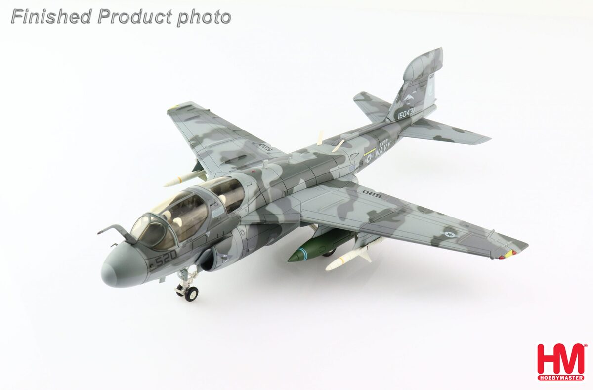 EA-6E Prowler, US Navy 142nd Electronic Combat Squadron "Gray Wolves", Operation Iraqi Freedom (no Shark Mouth paint version), Bagram Air Base, Afghanistan, 2007 #520/#160437 1/72 [HA5010B]