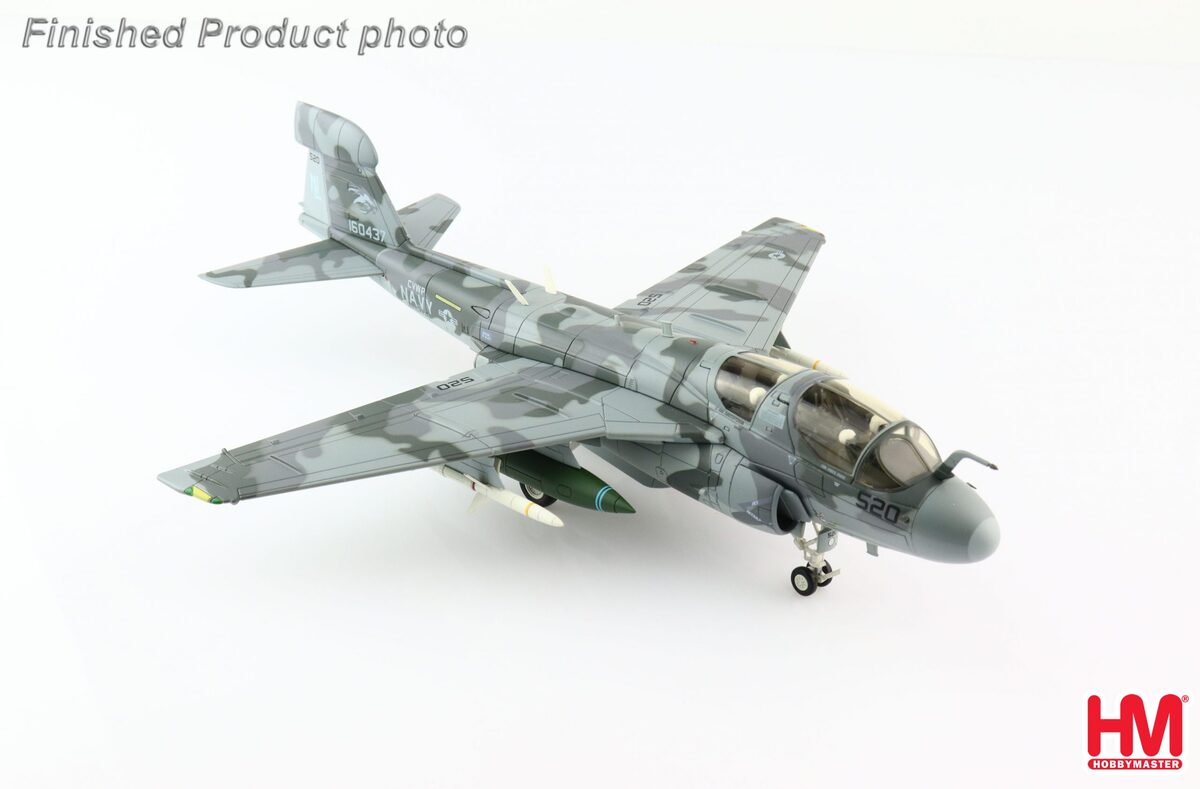 EA-6E Prowler, US Navy 142nd Electronic Combat Squadron "Gray Wolves", Operation Iraqi Freedom (no Shark Mouth paint version), Bagram Air Base, Afghanistan, 2007 #520/#160437 1/72 [HA5010B]