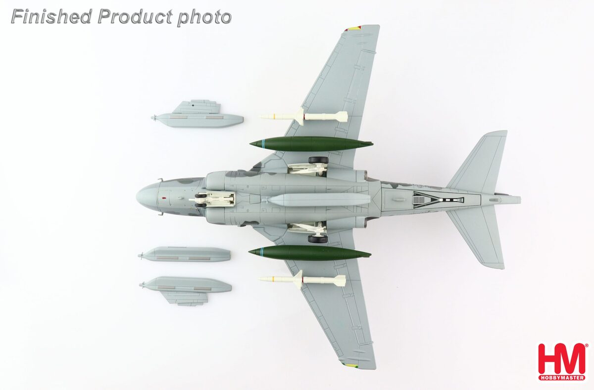 EA-6E Prowler, US Navy 142nd Electronic Combat Squadron "Gray Wolves", Operation Iraqi Freedom (no Shark Mouth paint version), Bagram Air Base, Afghanistan, 2007 #520/#160437 1/72 [HA5010B]