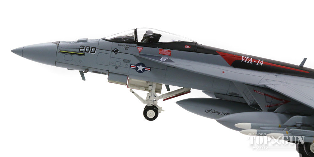 Hobby Master F/A-18E アメリカ海軍 第14戦闘攻撃飛行隊 「トップハッターズ」 特別塗装 「部隊創設90周年」 09年 # 166434/NH200