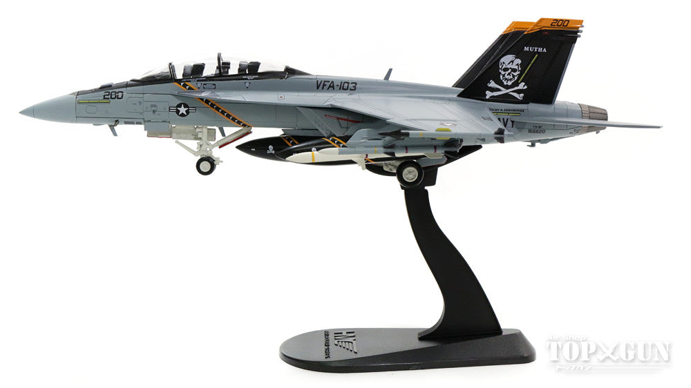 F/A-18F (two-seater) US Navy 103rd Fighter Attack Squadron "Jolly Rogers" on board the aircraft carrier Dwight D. Eisenhower 2012 #200/#166620 1/72 *New mold [HA5102]